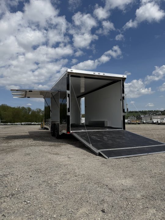 New 2027 ATC 8.5 x 20 ROM400 Enclosed ALUMINUM Car Hauler - Slight damage