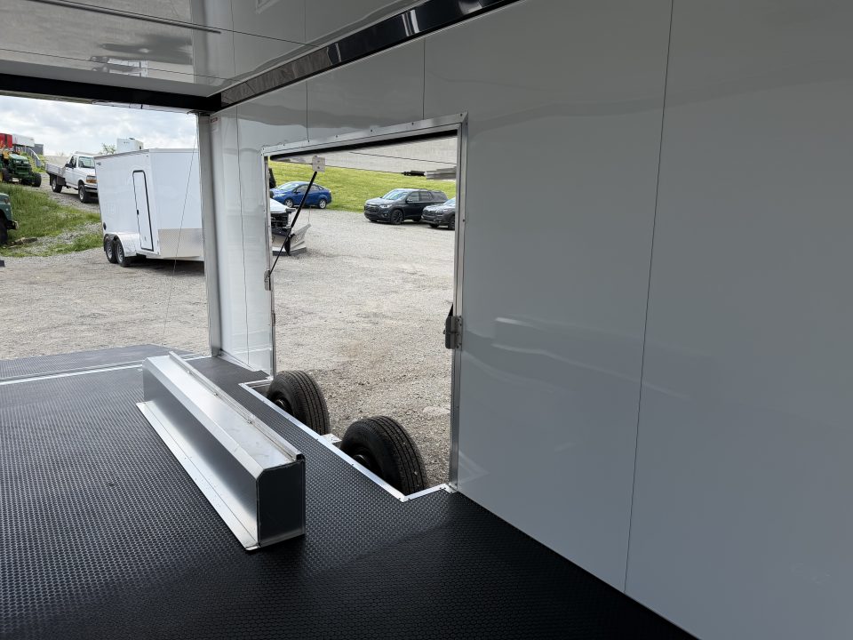 New 2027 ATC 8.5 x 20 ROM400 Enclosed ALUMINUM Car Hauler - Slight damage