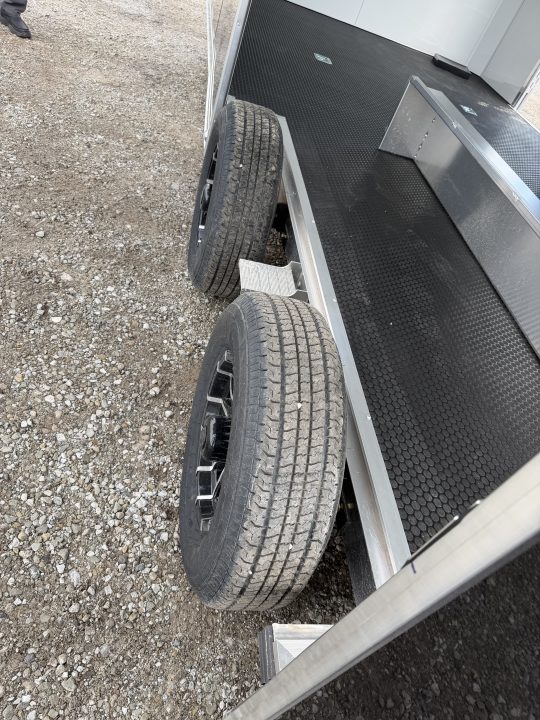 New 2027 ATC 8.5 x 20 ROM400 Enclosed ALUMINUM Car Hauler - Slight damage