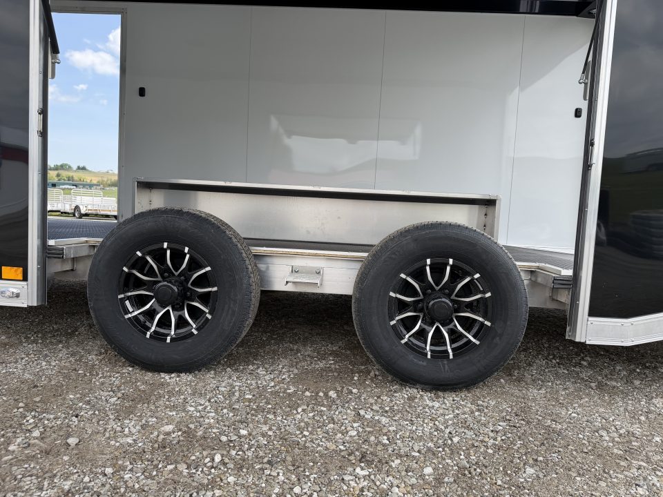 New 2027 ATC 8.5 x 20 ROM400 Enclosed ALUMINUM Car Hauler - Slight damage