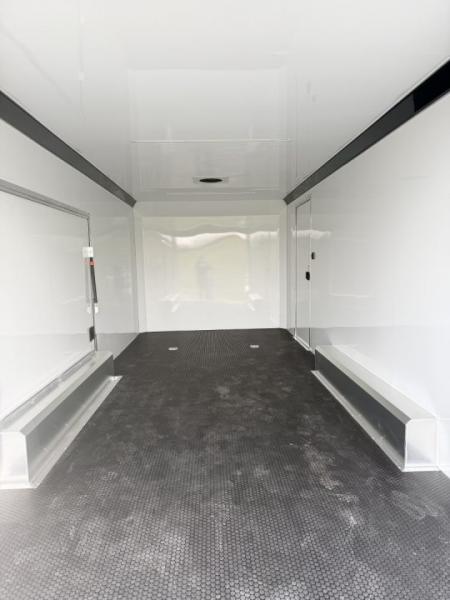 New 2027 ATC 8.5 x 20 ROM400 Enclosed ALUMINUM Car Hauler - Slight damage