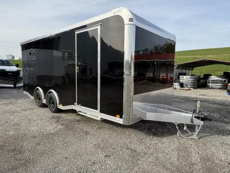 New 2027 ATC 8.5 x 20 ROM400 Enclosed ALUMINUM Car Hauler - Slight damage