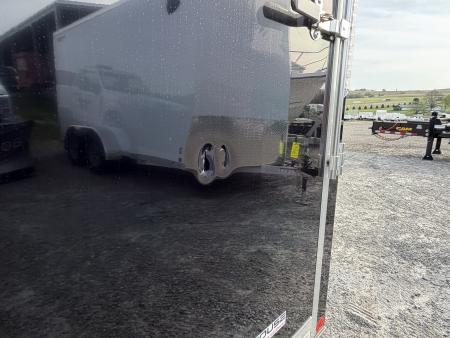 New 2027 ATC 8.5 x 20 ROM400 Enclosed ALUMINUM Car Hauler - Slight damage