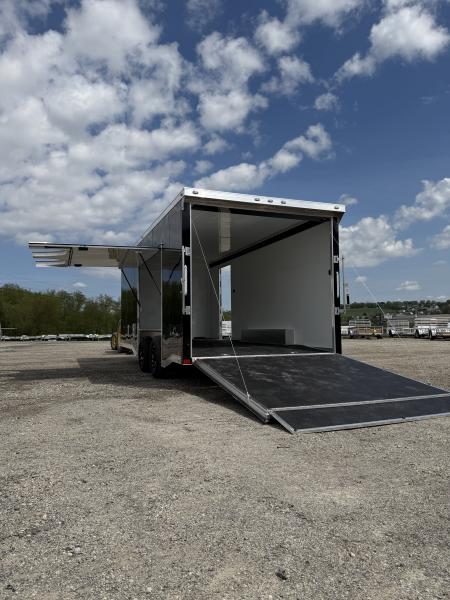 New 2027 ATC 8.5 x 20 ROM400 Enclosed ALUMINUM Car Hauler - Slight damage