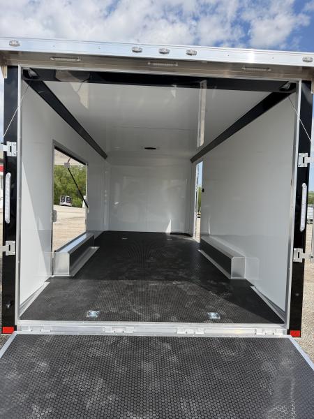 New 2027 ATC 8.5 x 20 ROM400 Enclosed ALUMINUM Car Hauler - Slight damage