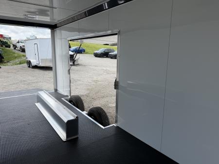 New 2027 ATC 8.5 x 20 ROM400 Enclosed ALUMINUM Car Hauler - Slight damage