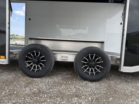 New 2027 ATC 8.5 x 20 ROM400 Enclosed ALUMINUM Car Hauler - Slight damage