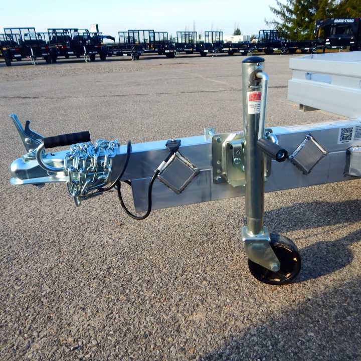 New 2026 Aluma 6.5x14 3k Low Side Tilt Utility Trailer