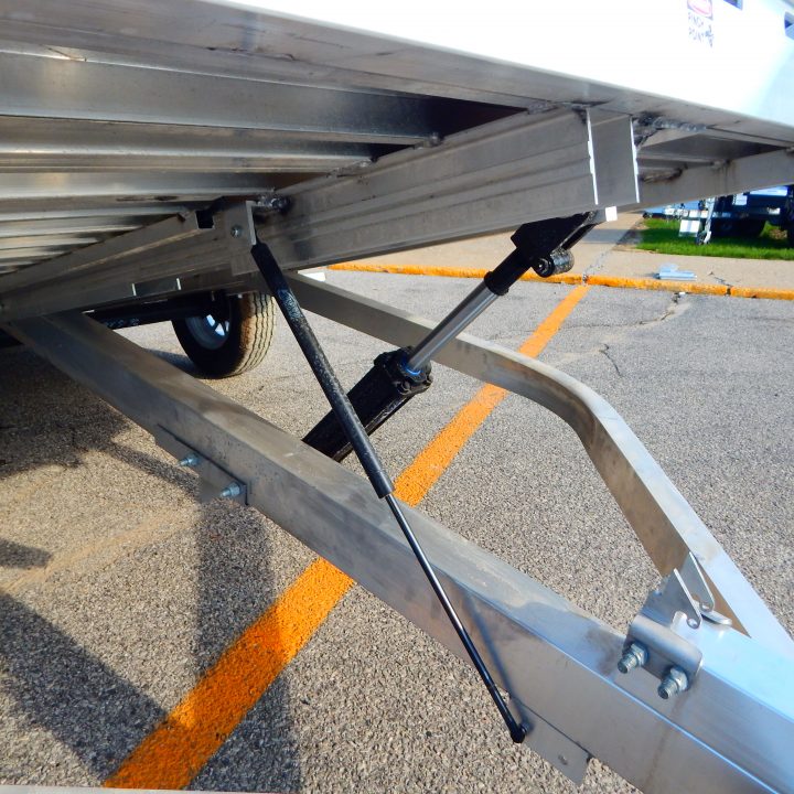 New 2026 Aluma 6.5x14 3k Low Side Tilt Utility Trailer