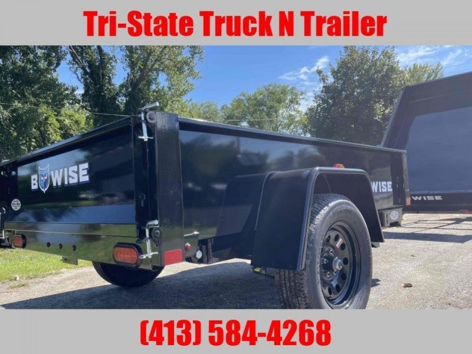 New 2026 BWISE 5x8 dump trailer