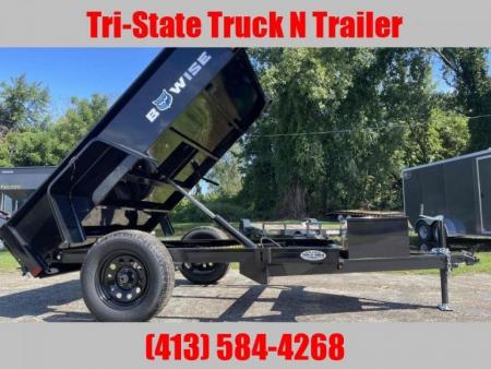 New 2026 BWISE 5x8 dump trailer