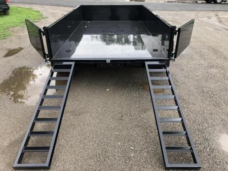 New 2026 Bwise DT 7x12 LP Dump Trailer ramps/Barn doors