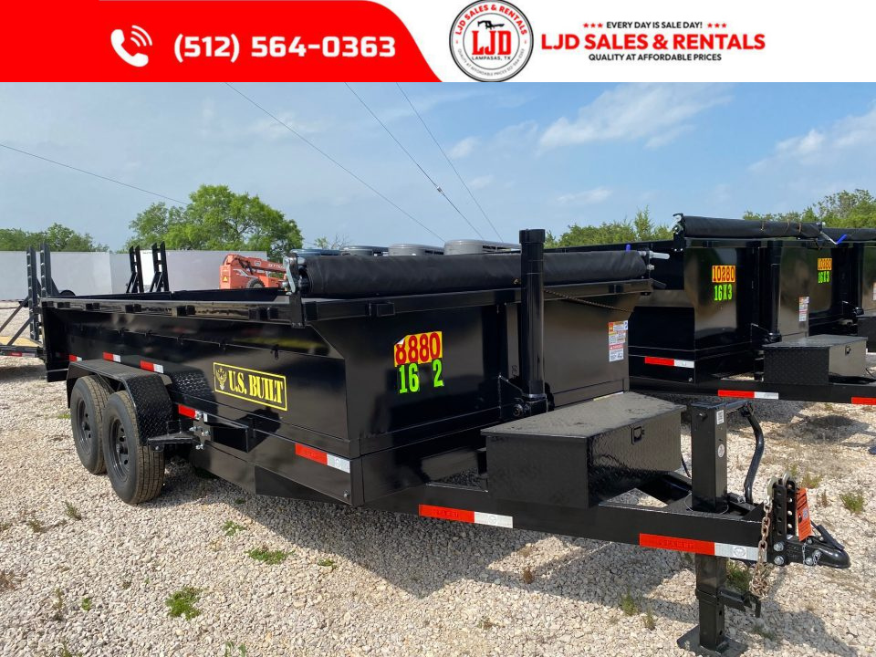 New 2026 US Built - Dump Trailer 16 x 2 - 16K GVWR