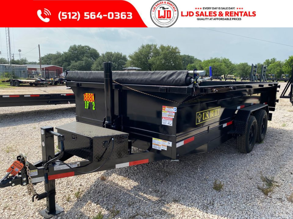 New 2026 US Built - Dump Trailer 16 x 2 - 16K GVWR