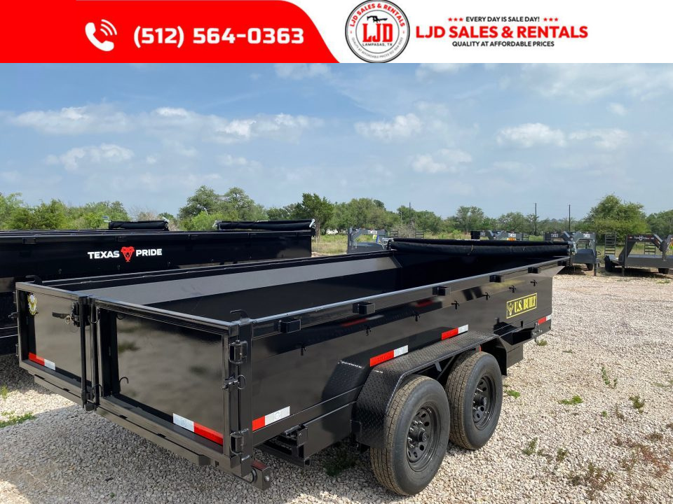 New 2026 US Built - Dump Trailer 16 x 2 - 16K GVWR