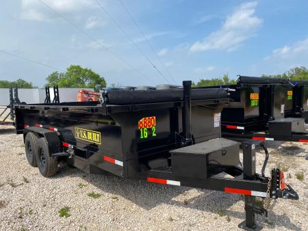 New 2026 US Built - Dump Trailer 16 x 2 - 16K GVWR