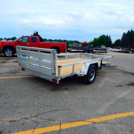 New 2026 Sure-Trac 6x12 Aluminum Tube Top Utility Trailer