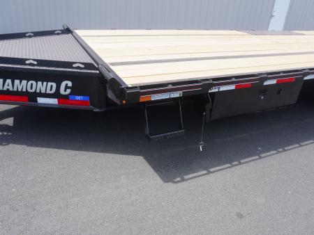 New 2026 Diamond C Trailers DET210 24ft Deckover Tilt Trailer