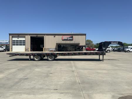 Used 2024 Diamond C FMAX212 102 X 35 Gooseneck Flatbed Trailer