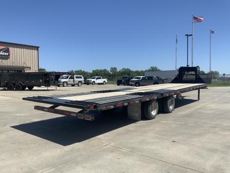 Used 2024 Diamond C FMAX212 102 X 35 Gooseneck Flatbed Trailer