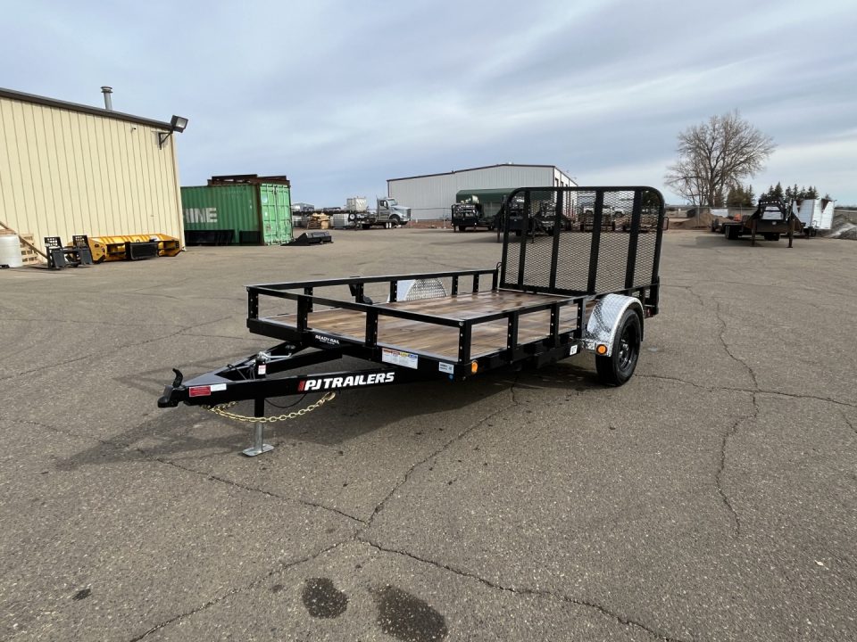 New 2026 PJ Trailers 77" x 12' U7 Utility Trailer Utility Trailer
