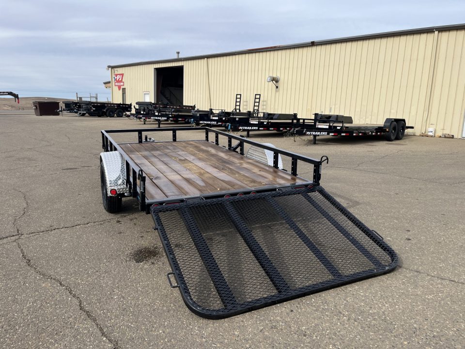 New 2026 PJ Trailers 77" x 12' U7 Utility Trailer Utility Trailer