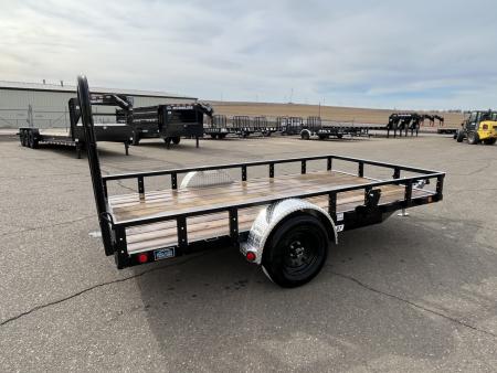 New 2026 PJ Trailers 77" x 12' U7 Utility Trailer Utility Trailer