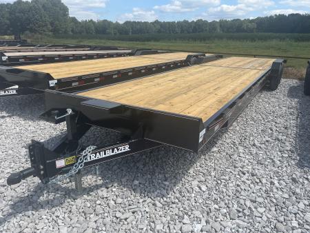 New 2026 Triple R 84X36 - 2 CAR HAULER BUMPER PULL W/5' PULL OUT RAMPS