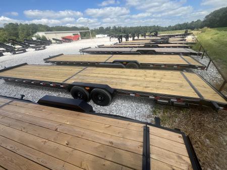New 2026 Triple R 84X36 - 2 CAR HAULER BUMPER PULL W/5' PULL OUT RAMPS