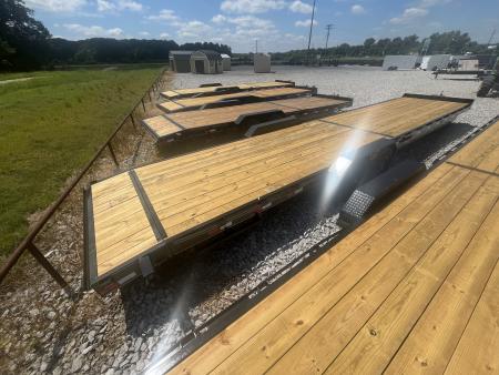 New 2026 Triple R 84X36 - 2 CAR HAULER BUMPER PULL W/5' PULL OUT RAMPS