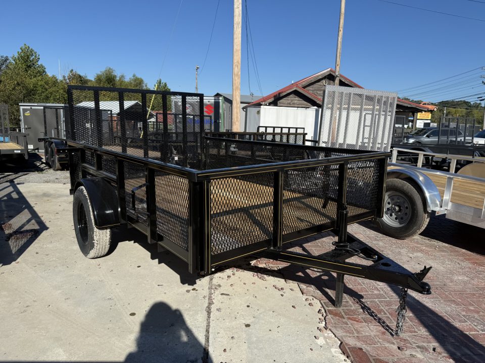New 2026 P & T Trailers 6X10 LEAF Utility Trailer