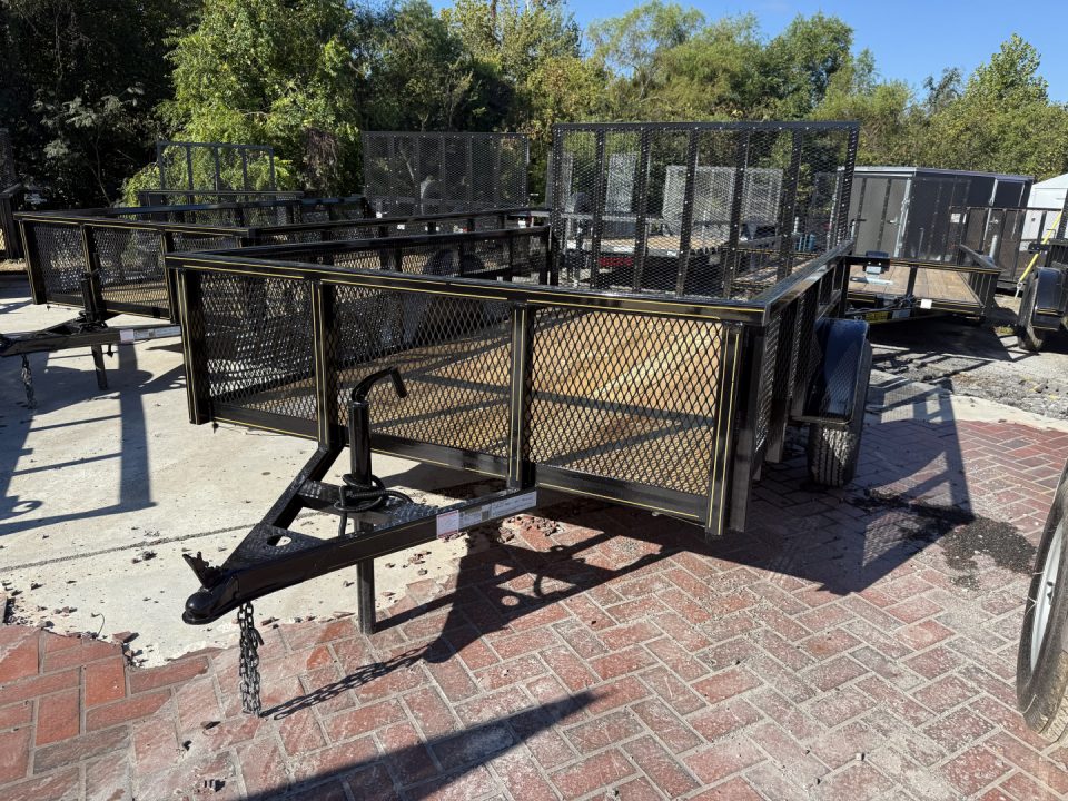 New 2026 P & T Trailers 6X10 LEAF Utility Trailer
