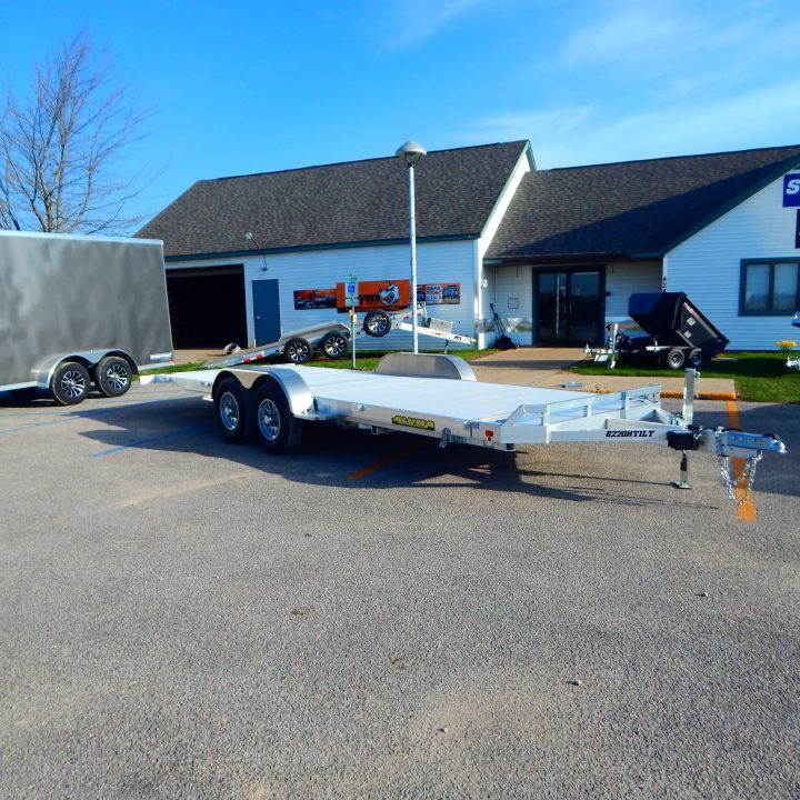 New 2026 Aluma 82x20 10k Tilt Car Hauler