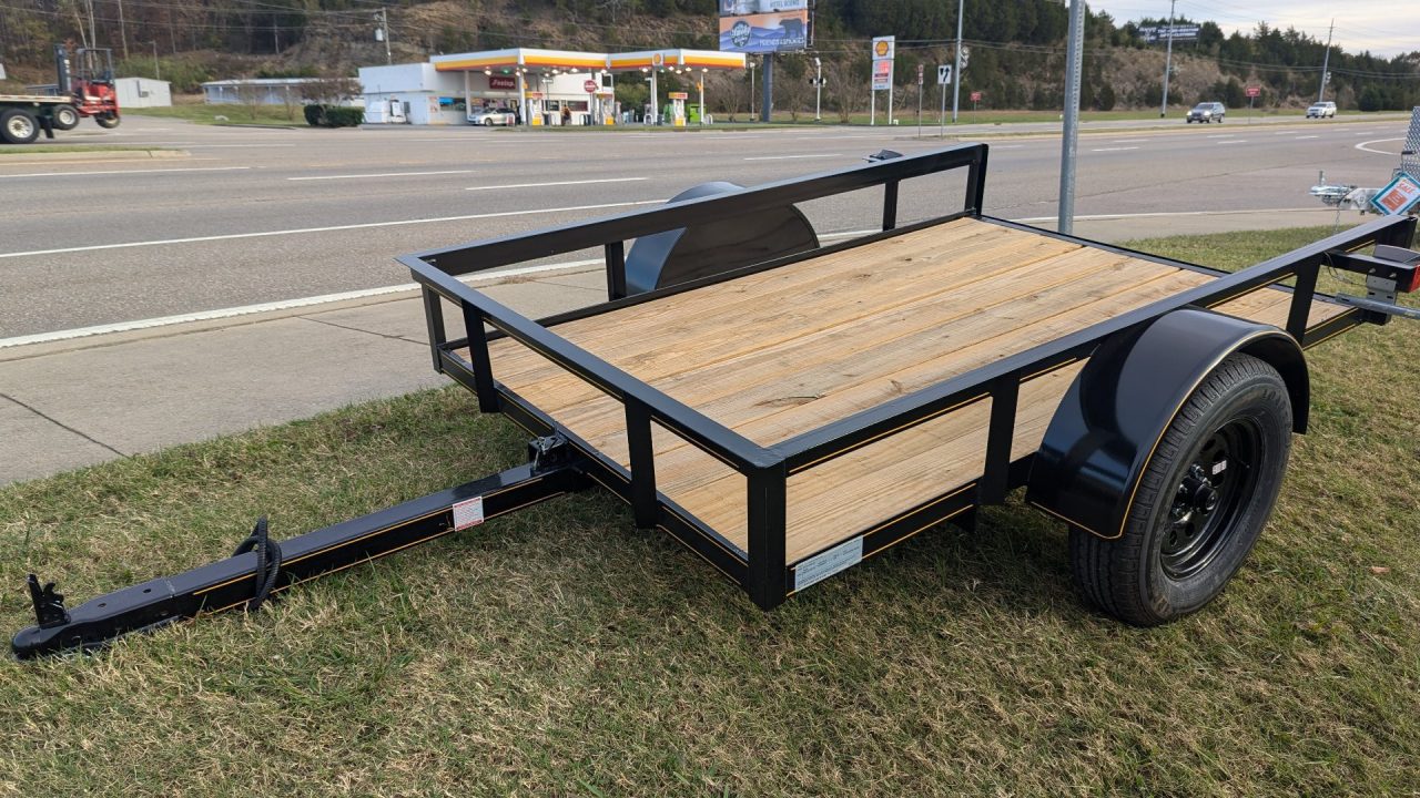 New 2026 P & T Trailers 5X8 STT Utility Trailer