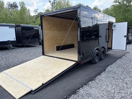 New 2026 Spartan Cargo 8.5x16 Enclosed Trailer, Pro-Series, Preferred Package, 10K GVWR, Polycor, 7' Interior, Tube Cross Members