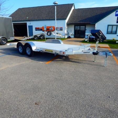 New 2026 Aluma 82x16 7k Tilt Car Hauler