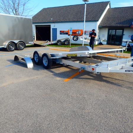 New 2026 Aluma 82x16 7k Tilt Car Hauler
