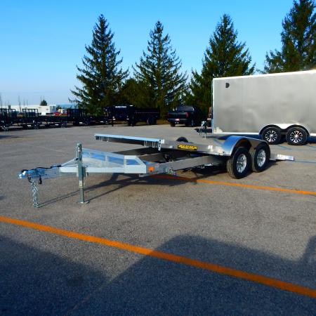 New 2026 Aluma 82x16 7k Tilt Car Hauler
