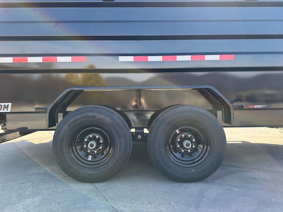 New PJ Trailers 16' Low-Pro Dump - 48" Tall Sides