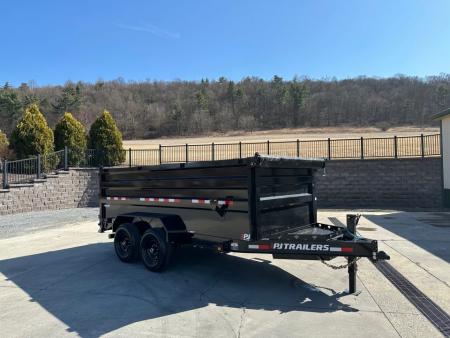 New PJ Trailers 16' Low-Pro Dump - 48" Tall Sides