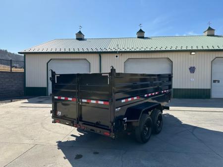 New PJ Trailers 16' Low-Pro Dump - 48" Tall Sides