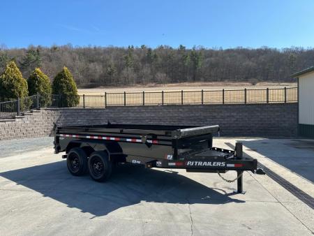 New PJ Trailers 16' Low-Pro Dump - 48" Tall Sides