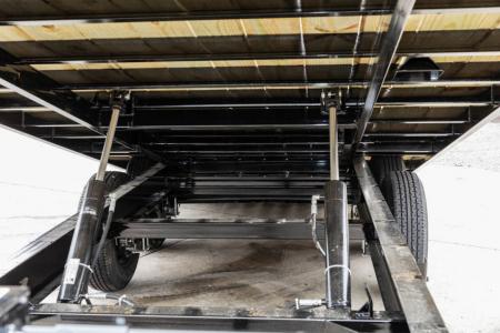 New PJ Trailers 22' Hydraulic Deckover Tilt (T8)