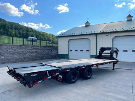 New PJ 25' Low-Pro Flatdeck with Duals (LD) - Monster Ramps