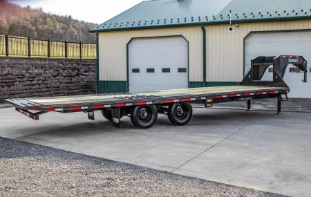 New Diamond C 30' FMAX210SS Gooseneck w/Hydraulic Dovetail