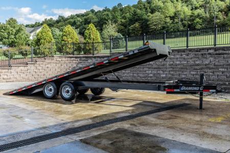 New Diamond C 24' Hydraulic Deckover Tilt (DET 210)