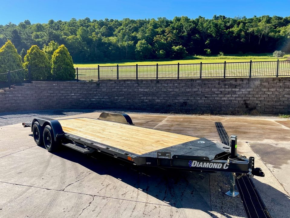 New 2026 Diamond C Trailers GTF206 with slide ins 20' Car Hauler
