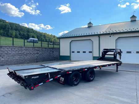 New PJ 25' Low-Pro Flatdeck with Duals (LD) - Monster Ramps