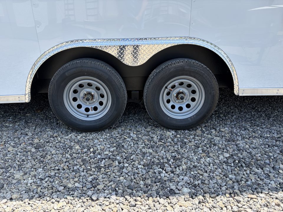 New 2026 Spartan Cargo 8.5x16 Enclosed Trailer, Pro-Series, Preferred Package, 7K GVWR, Polycor, 7' Interior, Tube Cross Members