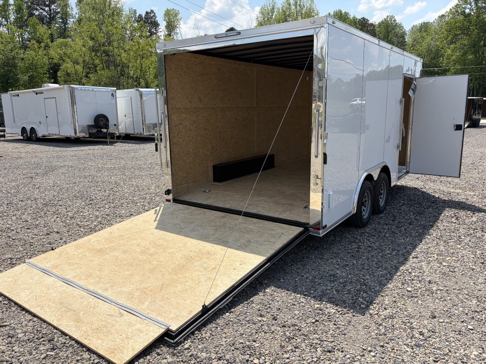 New 2026 Spartan Cargo 8.5x16 Enclosed Trailer, Pro-Series, Preferred Package, 7K GVWR, Polycor, 7' Interior, Tube Cross Members
